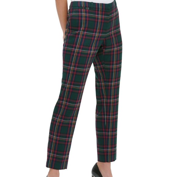 Tommy Hilfiger Womens Pants Size 2 Radcliffe Plaid - Picture 3 of 13